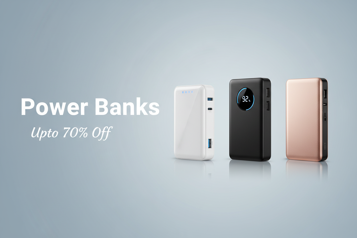 Power Banks Collection Banner